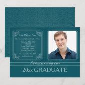 Invitation photo classique à double cadre (Devant / Derrière)