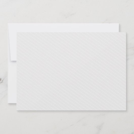 Invitation Photo classique Gold Enregistrer la date (Dos)