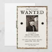 Invitation Photo & Code QR Week-end Bachelor (Devant / Derrière)