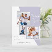 Invitation Photo Collage MERCI Mariage/bébé/diplômé/TOUT (Debout devant)