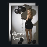 Invitation Photo complète avant et arrière tendance moderne d<br><div class="desc">Customisez comme vous voulez.</div>