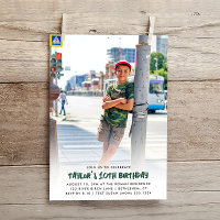 Photo complète Customisée à tout âge Anniversaire 