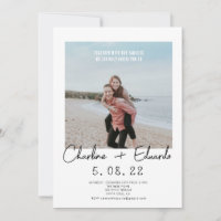 Photo contemporaine Mariage en lettres