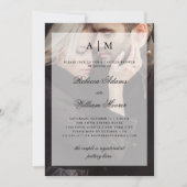 Invitation photo Couples Shower avec superposition (Devant)