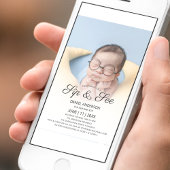 Invitation Photo Cute Sip Et Voir Parti