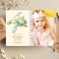 Photo Cute Under the Sea Baby Anniversaire