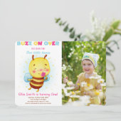 Invitation photo d'abeille (Debout devant)