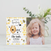 Invitation photo d'abeilles (Debout devant)