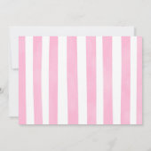 Invitation photo d'anniversaire 1ère année papillo (Dos)