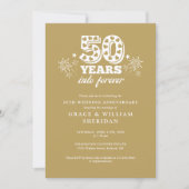 Invitation Photo d'anniversaire de 50 ans de mariage Into For (Devant)