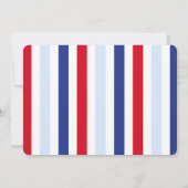 Invitation photo d'anniversaire de baseball (Dos)