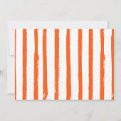 Invitation photo d'anniversaire de basketball (Dos)