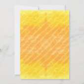 Invitation Photo d'anniversaire de construction (Dos)