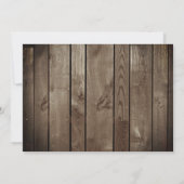 Invitation photo d'anniversaire de Dinosaur à creu (Dos)