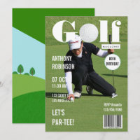 Photo d'anniversaire de golf de célébrité de magaz