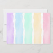 Invitation Photo d'anniversaire de la beigne douce (Dos)