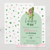 Photo d'anniversaire de la Chanceuse St Patrick