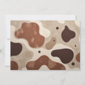 Invitation Photo d'anniversaire de la première fillette Cowgi (Dos)