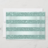 Invitation Photo d'anniversaire de la Quinceanera royale d'ar (Dos)