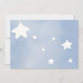 Invitation Photo d'anniversaire de l'Aquarelle américaine 4 j (Dos)