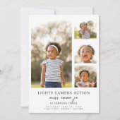 Invitation Photo d'anniversaire de l'Invitation (Devant)