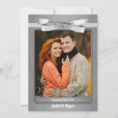 Invitation Photo d'anniversaire de mariage de 25 ans (Devant)