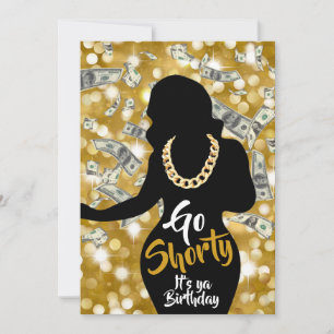 Invitation Photo d'anniversaire Hip Hop Old school 90's