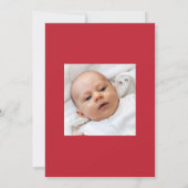 Invitation Photo d'anniversaire nautique personnalisable (Dos)