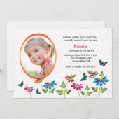 Invitation Photo Dans La Vallée (Devant / Derrière)