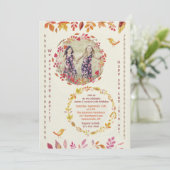 Invitation photo d'automne (Debout devant)