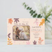 Invitation Photo d'Automne (Debout devant)