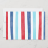 Invitation photo d'avion modifiable (Dos)