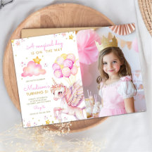 Photo de 5e anniversaire de licorne de vibe magiqu