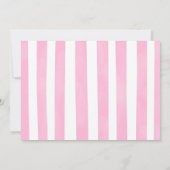 Invitation photo de ballerine (Dos)