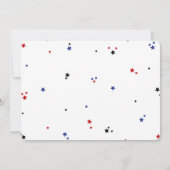 Invitation photo de baseball (Dos)