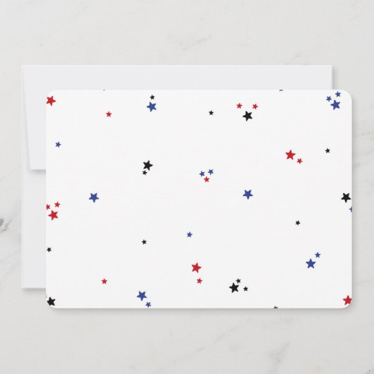 Invitation photo de baseball (Dos)