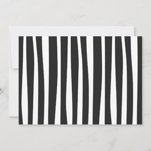 Invitation photo de bogue (Dos)