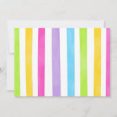 Invitation photo de bonbons (Dos)