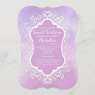 Invitation photo de cadre vintage