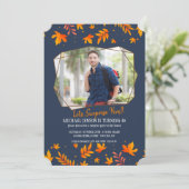 Invitation photo de chute de polygone (Debout devant)