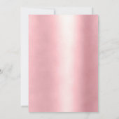 Invitation Photo de couverture de Trendy Rosa Magazine inspir (Dos)