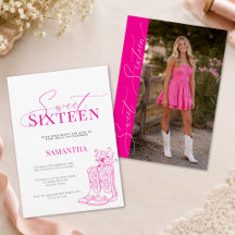 Photo de Cowgirl Fleur Sauvage Rose Anniversaire S