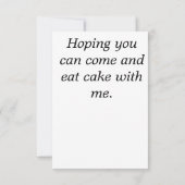 Invitation Photo de cru d'invitations de fête d'anniversaire (Dos)