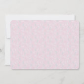 Invitation Photo de Cupcake rose Little Sweetheart (Dos)