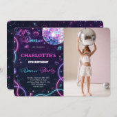 Invitation photo de danse (Devant / Derrière)