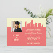 Invitation photo de diplôme en architecture (Debout devant)