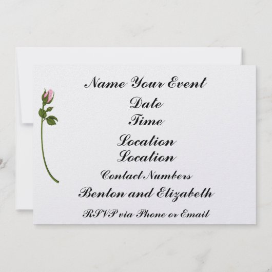 Invitation photo de diplôme - SRF (Dos)