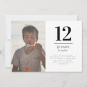 Invitation photo de douze paysages (Devant)