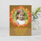 Invitation photo de Fall Hoop (Debout devant)