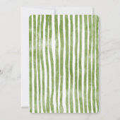 Invitation Photo de famille Joyeux Noël tirée à la main (Dos)